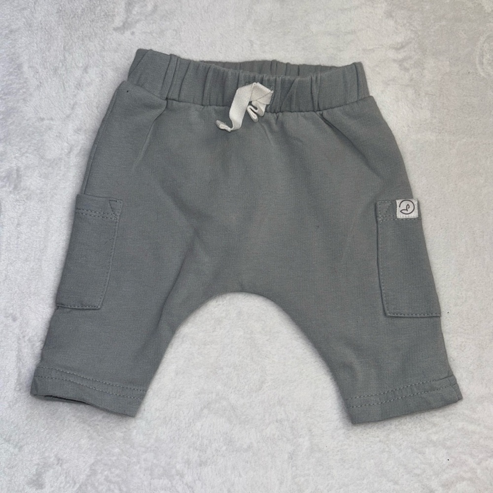 carters little planet organic gray pants